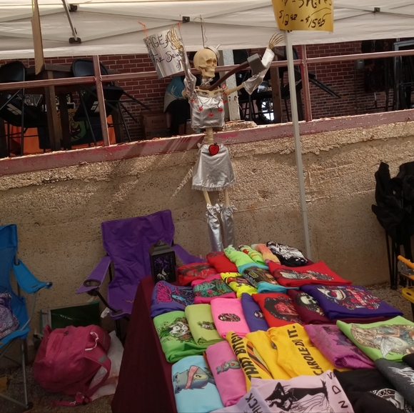 NEW PICS! Custom RAGE Jackets, shorts, skirts & jeans- live festival selling! - Picture 2 of 16